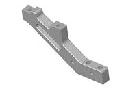 Team Corally - Chassis Brace - XTR - Front - Aluminum - Titanium - 1 Pc - thumbnail