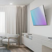 Hama TV-Muurbeugel Kantelbaar voor Schermen tot 305 cm Wandafstand 2.8 cm Zwart - thumbnail