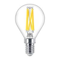 Philips LED Kogellamp Transparant - 40 W - E14 - Dimbaar warmwit licht - thumbnail