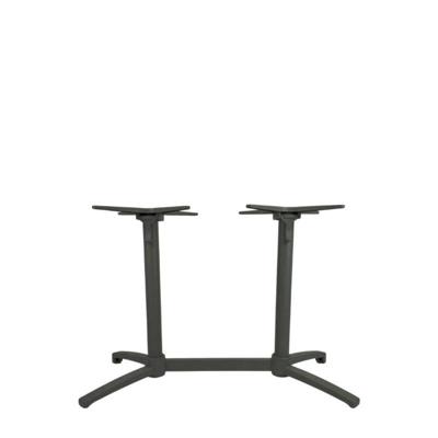 LABEL51 Eetkamertafel Tafelpoot Vouwbaar - Forest - Metaal - 72 cm - Dubbel