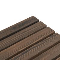 3-delige Loungeset massief vurenhout - thumbnail