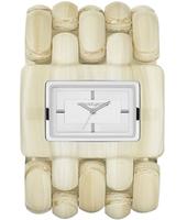 Horlogeband Michael Kors MK4261 Kunststof/Plastic Beige 47mm