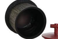 Tibor Home ESPRIT Zwart Rood Hars Orientaals 22 x 22 x 25 cm - thumbnail