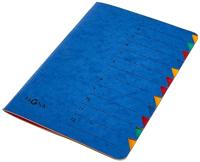PAGNA EASY P2413102 Ordner Blauw DIN A4 Pressspankarton Aantal vakken: 12 - thumbnail