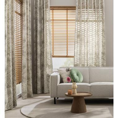 Gordijnstof Lisa lichtdoorlatend - groen