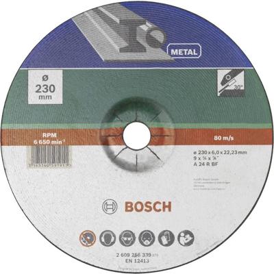 Bosch Accessories 2609256339 Afbraamschijf gebogen Diameter 230 mm Boordiameter 22.23 mm Metaal 1 stuk(s)