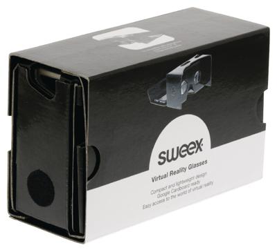 Sweex swvr100 virtual reality-bril zwart Sweex swvr100 virtual reality-bril zwart