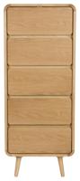 Zuiver Ladekast 'Rise' Eiken, Met 5 laden - thumbnail