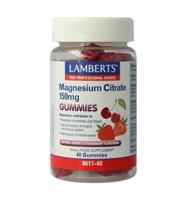Lamberts Magnesium Citraat Gummies - thumbnail
