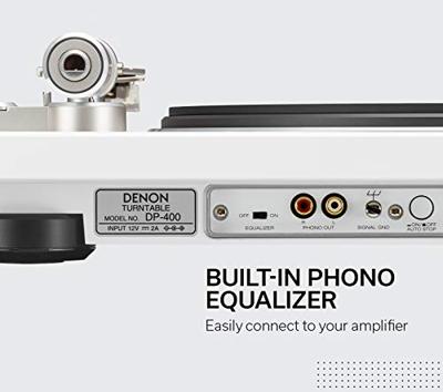 Denon: DP-400 Platenspeler - Zwart Denon: DP-400 Platenspeler - Zwart