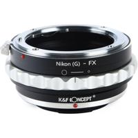 K&F Lens Adapter Nikon F (G-type) - Fujifilm X - thumbnail