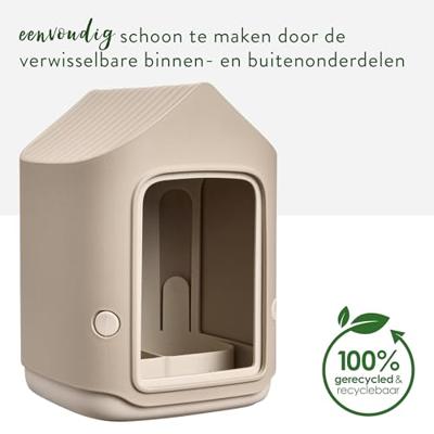 Voedersilo cosy 18cm beige