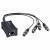 Hilec BOXRJ4XF5 breakout box van rj45 naar 5-pin XLR female voor DMX of audio - thumbnail