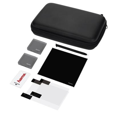 Hama 7-in-1 Set Met Toebehoren Basic Voor Nintendo New 3DS XL Zwart Hama 7-in-1 Set Met Toebehoren Basic Voor Nintendo New 3DS XL Zwart