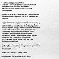 L-tyrosine 500mg | Swanson | 100ct - thumbnail