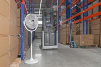 CasaFan SPEED2PROTECT IP54 SL Staande ventilator 120 W (Ø x h) 495 mm x 1215 mm Wit Met wintermodus - thumbnail