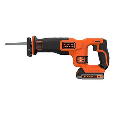 BLACK+DECKER BDCR18M1 18V 4.0Ah Reciprozaag | 1x 18V 4.0Ah Lithium-ion accu + 1A Lader | 1x 15cm zaagblad - BDCR18M1-QW BLACK+DECKER BDCR18M1 18V 4.0Ah Reciprozaag | 1x 18V 4.0Ah Lithium-ion accu + 1A Lader | 1x 15cm zaagblad - BDCR18M1-QW