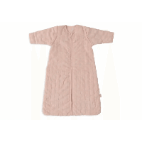 Jollein slaapzak met afritsbare mouw Nijntje - Miffy Jacquard - Wild Rose-110 cm - thumbnail