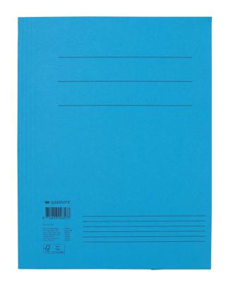 Dossiermap quantore a4 250gr blauw | 50 stuks
