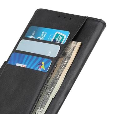 Casecentive Leren Wallet case met sluiting iPhone 13 Pro zwart