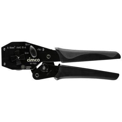 Cimco Power-Crimp comfort 107120 Krimptang 1 stuks Adereindhulzen 6 tot 16 mm² Cimco Power-Crimp comfort 107120 Krimptang 1 stuks Adereindhulzen 6 tot 16 mm²