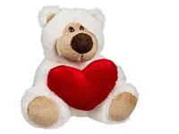 Knuffelbeer met Hartje &apos;Big Love&apos; - thumbnail