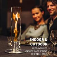 Höfats Spin 90 sfeerlantaarn RVS 19x 40,5 cm zilver - thumbnail