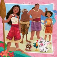 Ravensburger Legpuzzel disney vaiana 2, 3x49st. - thumbnail