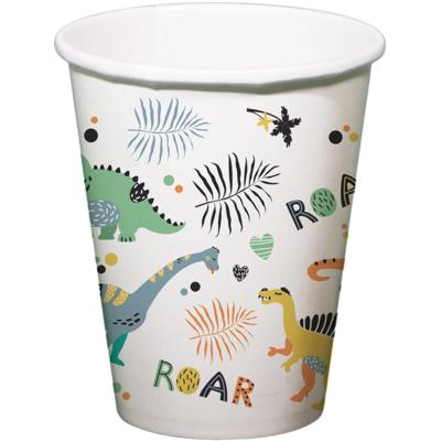 Folat BV Papieren bekers dino roars 250ml, 6st.