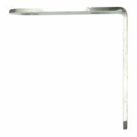 Hoeksteun EDM 86092 an24 Roestvrij staal 6 x 6 x 1,9 cm 4 Stuks - thumbnail