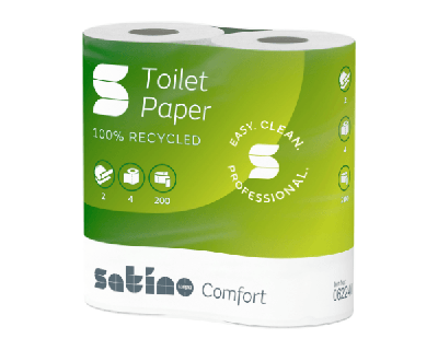 Satino Toiletpapier 2-laags tissue los (4x 200 vel)