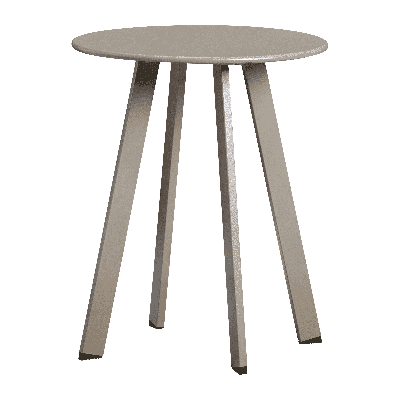 WOOOD Outdoor Bijzettafel 'Fer' 40cm, kleur Zand