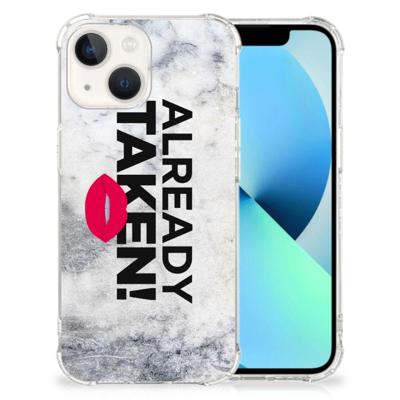 iPhone 13 Telefoonhoesje met tekst Already Taken White iPhone 13 Telefoonhoesje met tekst Already Taken White