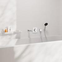 Hansgrohe Tecturis E baduitloop, chroom - thumbnail