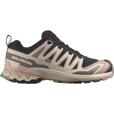 Salomon Xa Pro 3D V9 Lage Wandelschoen Dames Black/Burlwood/Mahogany Rose 6,5