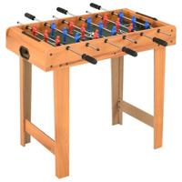 VidaXL Voetbaltafel mini 69x37x62 cm esdoorn - thumbnail