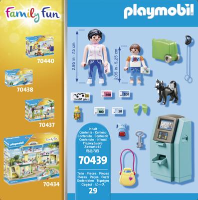 Playmobil® Family Fun 70439 vakantiegangers met geldautomaat
