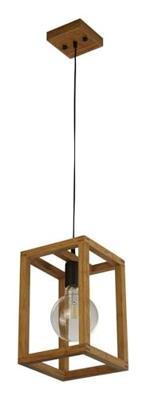 Searchlight Hanglamp HoutSquare - 54741-1NA