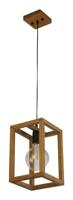 Searchlight Hanglamp HoutSquare - 54741-1NA - thumbnail