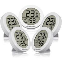 BRESSER Thermo-/Hygrometer Smile Set van 5 - thumbnail