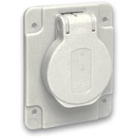Schneider Electric PKS61G Stopcontact (inbouw) IP54, IK08 Grijs - thumbnail