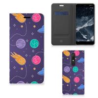 Nokia 5.1 (2018) Hippe | Standcase | Space - thumbnail