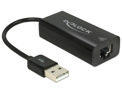 Delock 62595 Netwerkadapter 100 MBit/s USB-A, RJ45