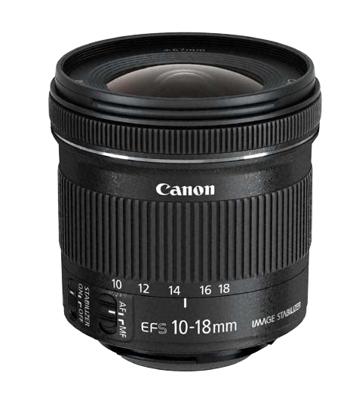 Canon EF-S 10-18mm F/4.5-5.6 IS STM