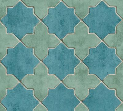 Livingwalls New Walls blauw behang | 374214