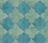 Livingwalls New Walls blauw behang | 374214 - thumbnail