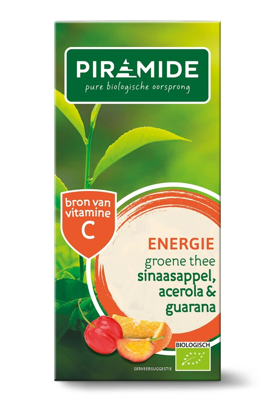 Piramide Groene Thee Energie Piramide Groene Thee Energie