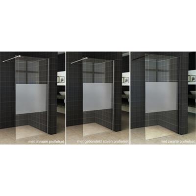 Wiesbaden Slim glasplaat 1200 x 2000 x 8 mm nano helder glas met melkglas middenband 20.3478 Wiesbaden Slim glasplaat 1200 x 2000 x 8 mm nano helder glas met melkglas middenband 20.3478