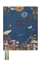 Pimpelmees A6 Notitieboek Blauw - thumbnail