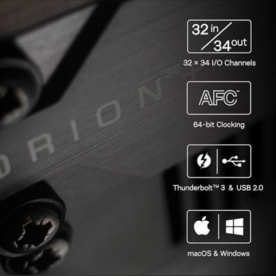 Antelope Audio Orion32+ | Gen 4 Thunderbolt 3 audio interface